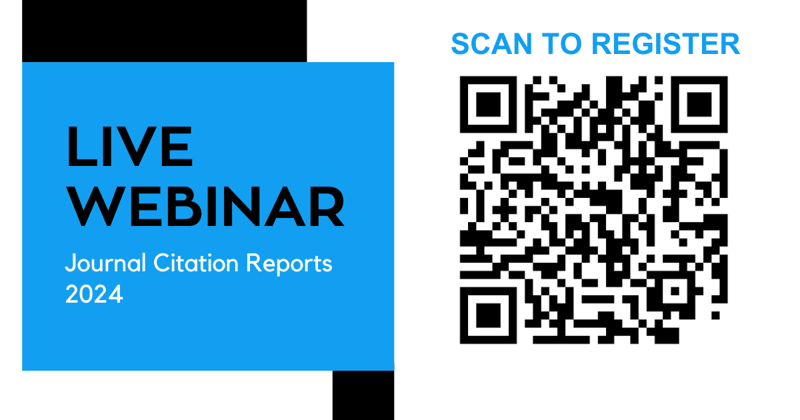[Webinar] Journal Citation Reports 2024