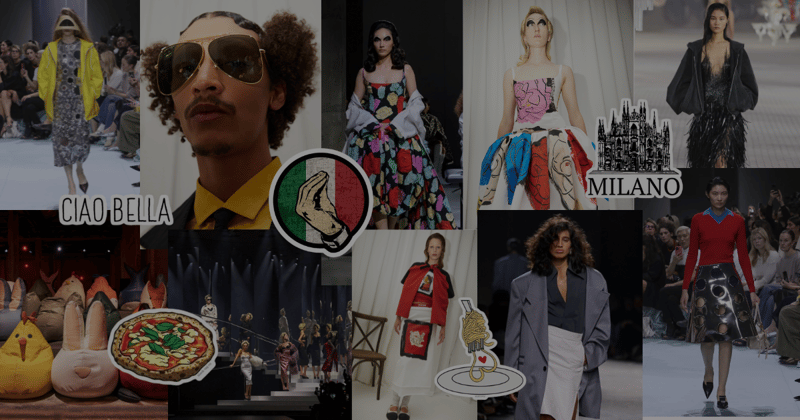vamos falar sobre a milano fashion week?