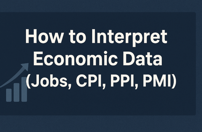 🌐 Series 9 Day 4: How to Interpret Economic Data (Jobs, CPI, PPI, PMI)
