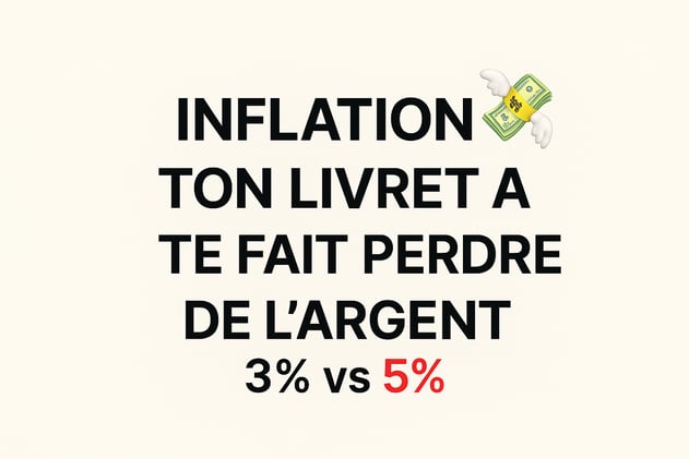 Inflation : ton Livret A te fait perdre de l'argent #Edition 9 