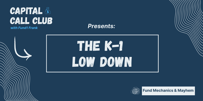 The K-1 Low Down
