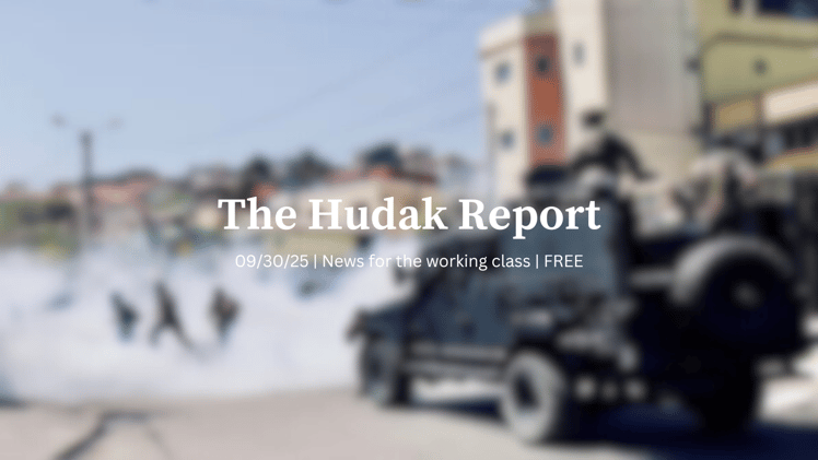 The Hudak Report 09/30/25