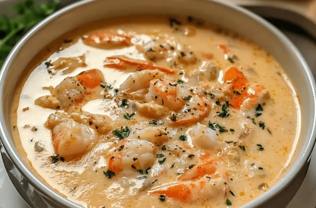 Creamy Shrimp Bisque Recipe