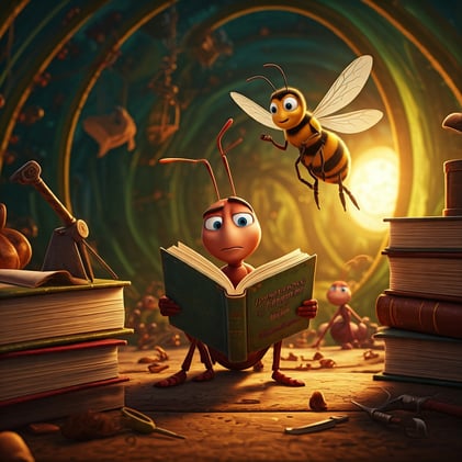 Molmo - give it an image and ask it to create a story.