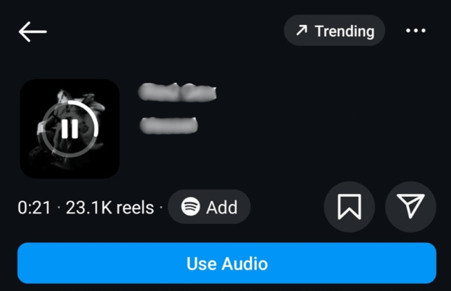 Use this instagram audio to get more views