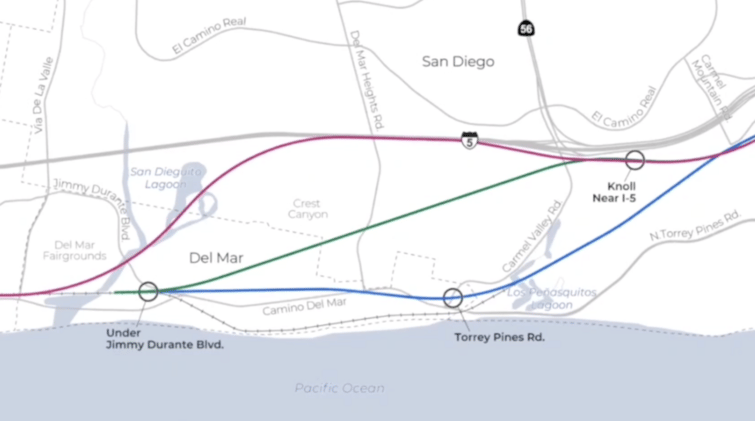 Del Mar Board Rejects SANDAG’s Train Proposal