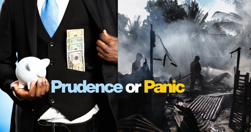 Markets are nervous and when markets get nervous, that’s when we lean forward.