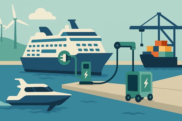 Carnival's 20-year milestone • Cavotec mobile solution • Aberdeen's green power • Tacoma terminal electrifies • ePropulsion Australia deal • Freudenberg's XWAVE battery • Bibby's eCSOV debut • Candela's ambitions