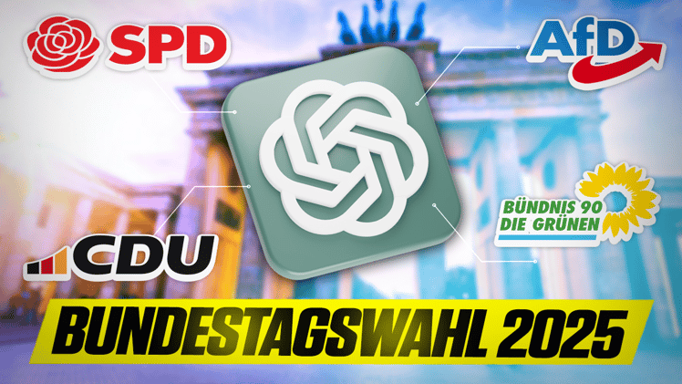 Diese Partei würde ChatGPT wählen! Bundestagswahl 2025 Analyse
