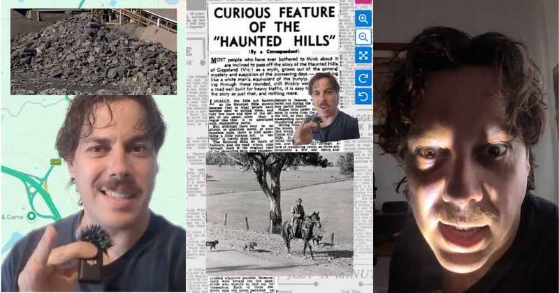 Poltergeists or mythical creatures: The mystery of Gippsland's Haunted Hills