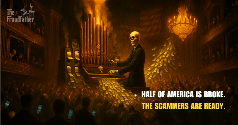 Half of America Is Broke. The Scammers Are Ready.