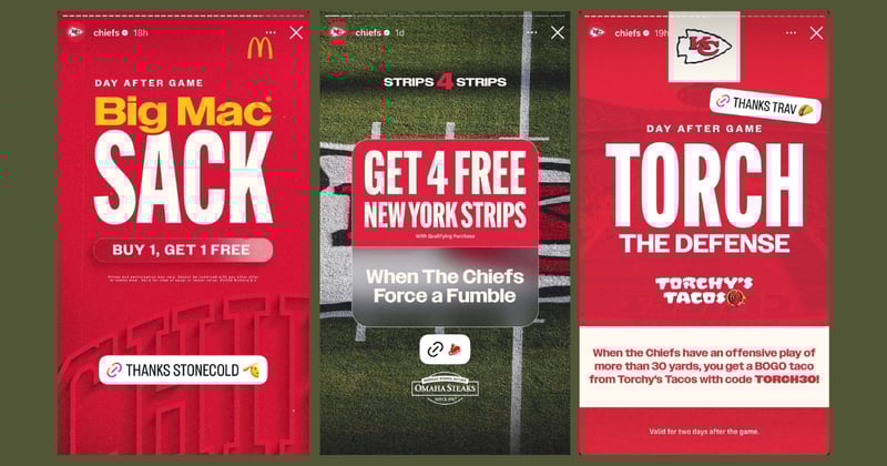 Chiefs' Game-Day Deals Go Next Level