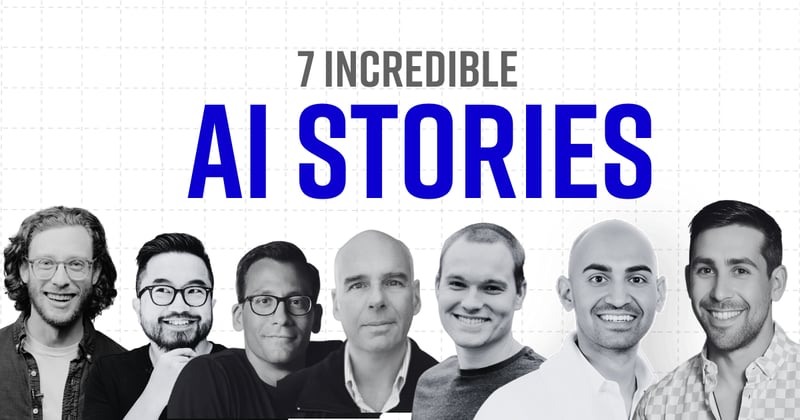 7 incredible AI stories