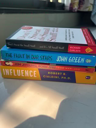 Books are my best friend, philosopher, and guide. 