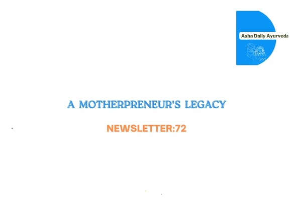  5th Generation Motherpreneur 