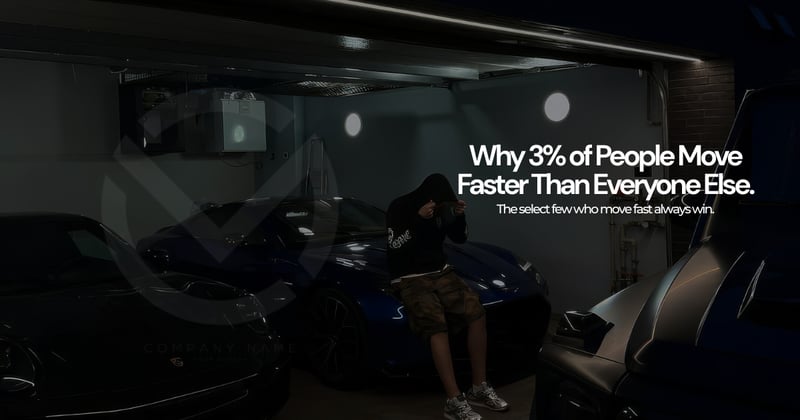 Why 3% of People Move Faster Than Everyone Else