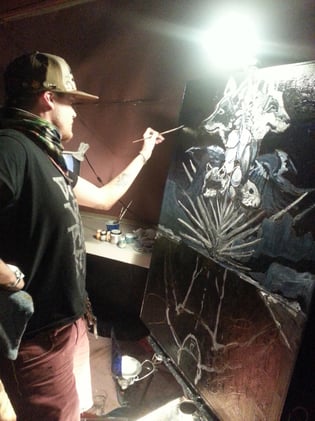 Founder Backstory Pt. 2: Underground Artist Showcases & Live Painting Epiphanies