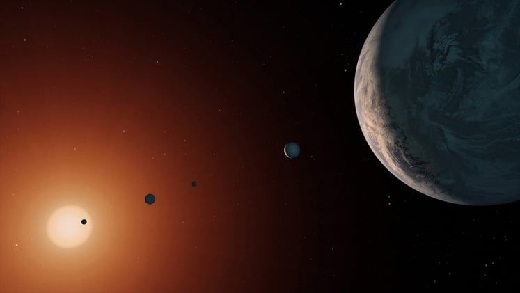 Looking for planets? On average, you’ll find one around every red dwarf