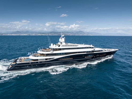 The 97-metre superyacht embarking on a world-tour