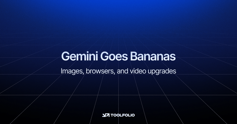 Gemini Goes Bananas