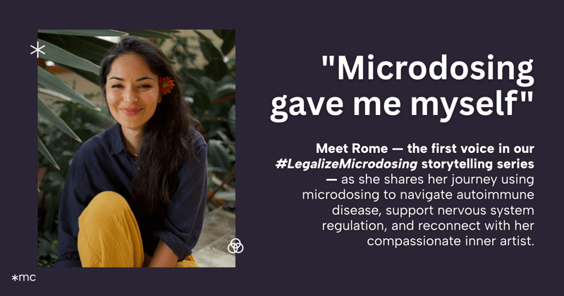 "Microdosing Gave Me Myself"