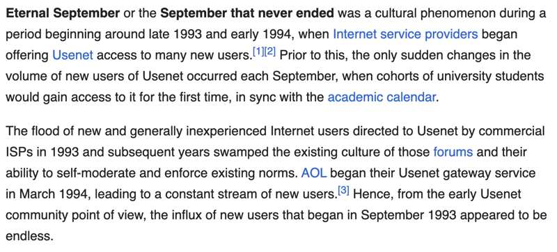 crypto's Eternal September