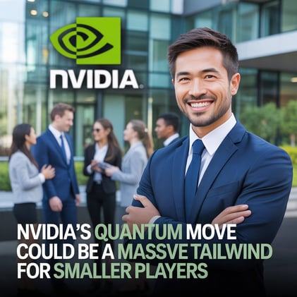 💥Nvidia’s Quantum Move Could Be a Massive Tailwind for Smaller Players