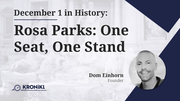 Rosa Parks: One Seat, One Stand