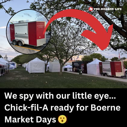 👉Chipotle Sign + Chick-fil-A at Market Days