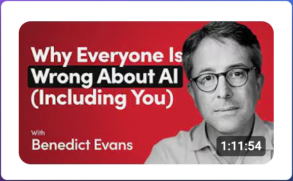 📓 Ben Evans X Shane Parrish