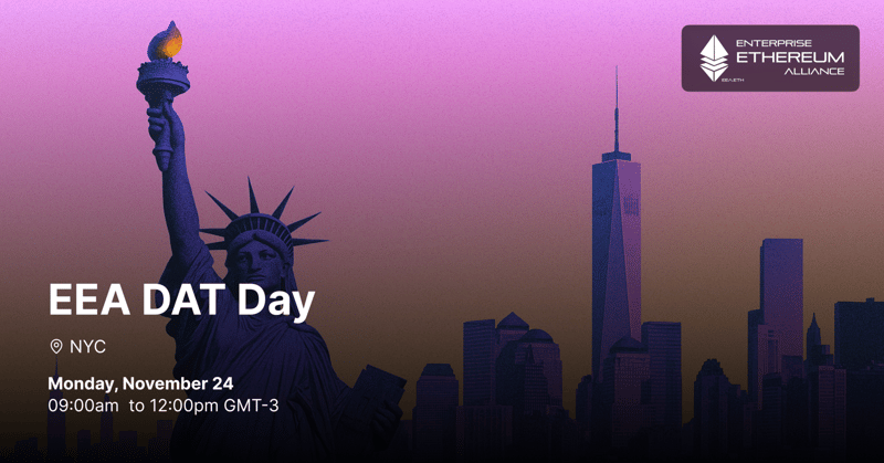 [Event-Invitation] EEA DAT Day @ NYC Nov 24th 2025