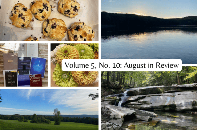 Volume 5, No. 10: August in Review