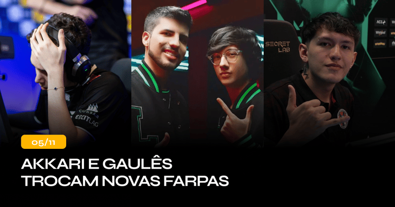 ⚡ Akkari e Gaulês trocam novas farpas