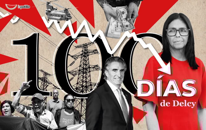 Los 100 días de Delcy