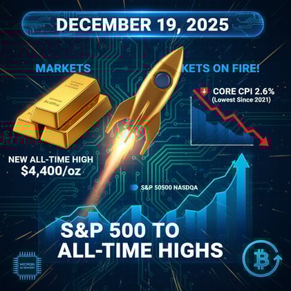π INFLATION SHOCK IGNITES EPIC MARKET REVERSAL: S&P 500 POWERS TOWARD ALL-TIME HIGHS AS TECH EXPLODES ON CPI SURPRISE
