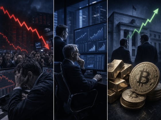 💰 Markets are panicking. Institutions aren’t.