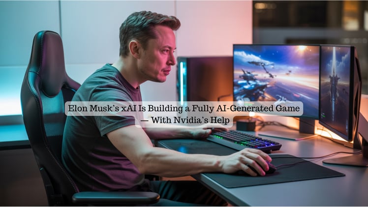 Musk’s xAI Hires Nvidia Talent to Create the First True AI-Built Game