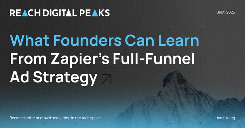 Inside Zapier’s Full-Funnel Ad Playbook