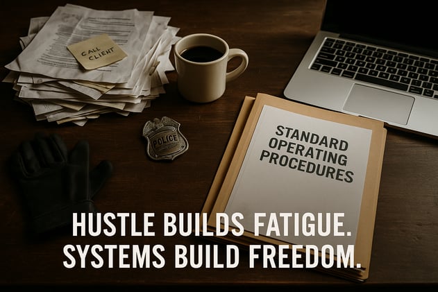 Stop Hustling. Start Systemizing.