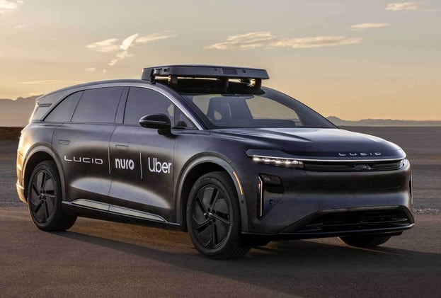 Uber Strikes Gold with Lucid x Nuro Global Robotaxi Deal 🚖