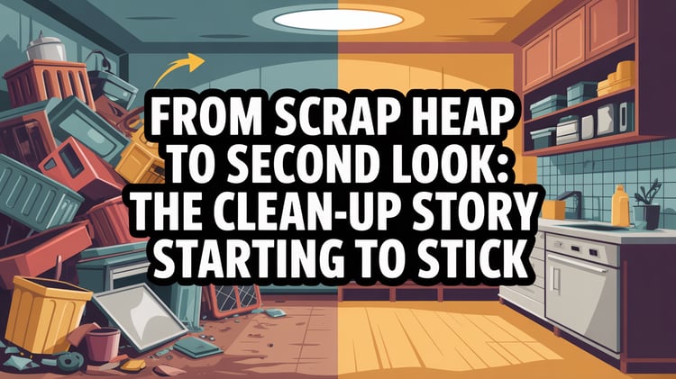 From Scrap Heap to Second Look: The Clean-Up Story Starting to Stick
