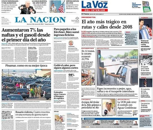 Lluvias, palometas, fuga de presos, Echegaray, aumentos de nafta y transporte