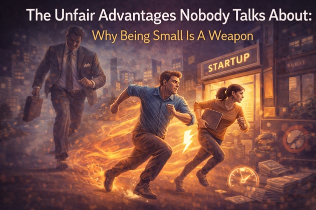 The Unfair Advantages Nobody Talks About: Why Being Small Is A Weapon