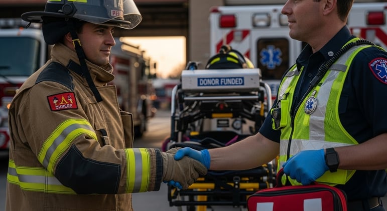 Donor-Funded Safety Gear for Fire & EMS