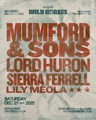 COMING UP⚡ Mumford & Sons at Petco Park