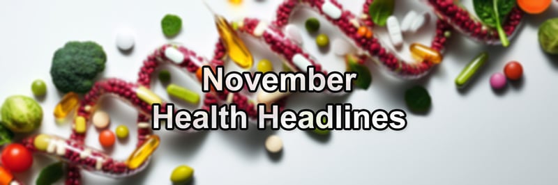 Health headlines: November 2024