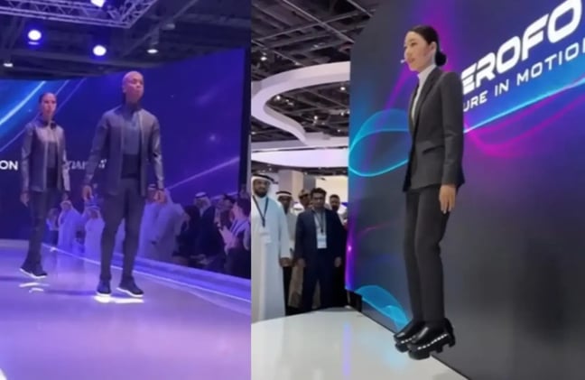 Aerofoot 'Flying Shoes'