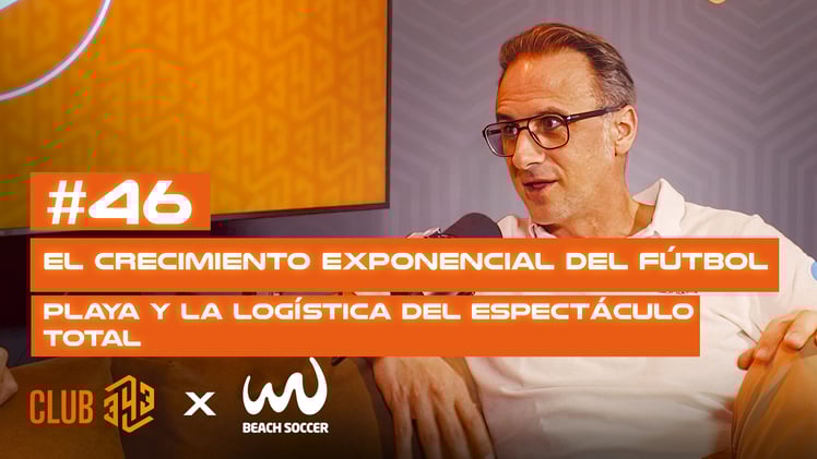 🎙️ Episodio con Pep Ponset, Director de Eventos de Beach Soccer Worldwide