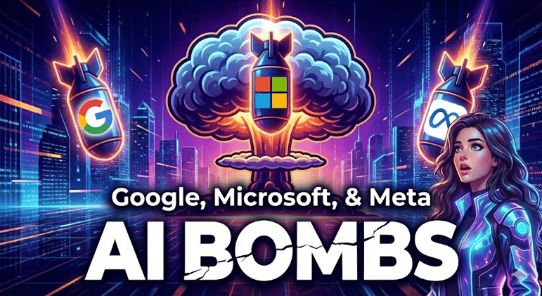 Google, Microsoft and Meta Just Dropped AI Bombs