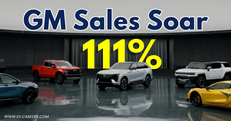 GM Sales Soar 111% 🚀 Tesla’s Robotaxi Era Begins 🔋 Lucid’s Supercharger Access